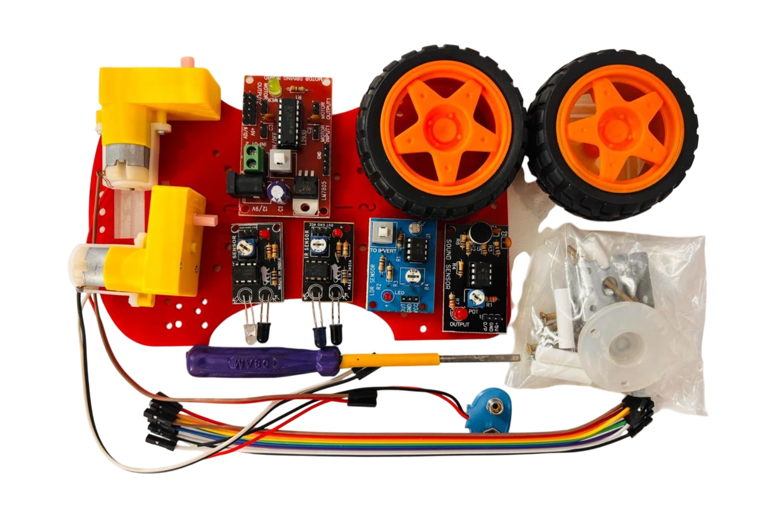 8 IN 1 Non-programmable kit — Robotics & STEM Educational Kit by BDS Education
