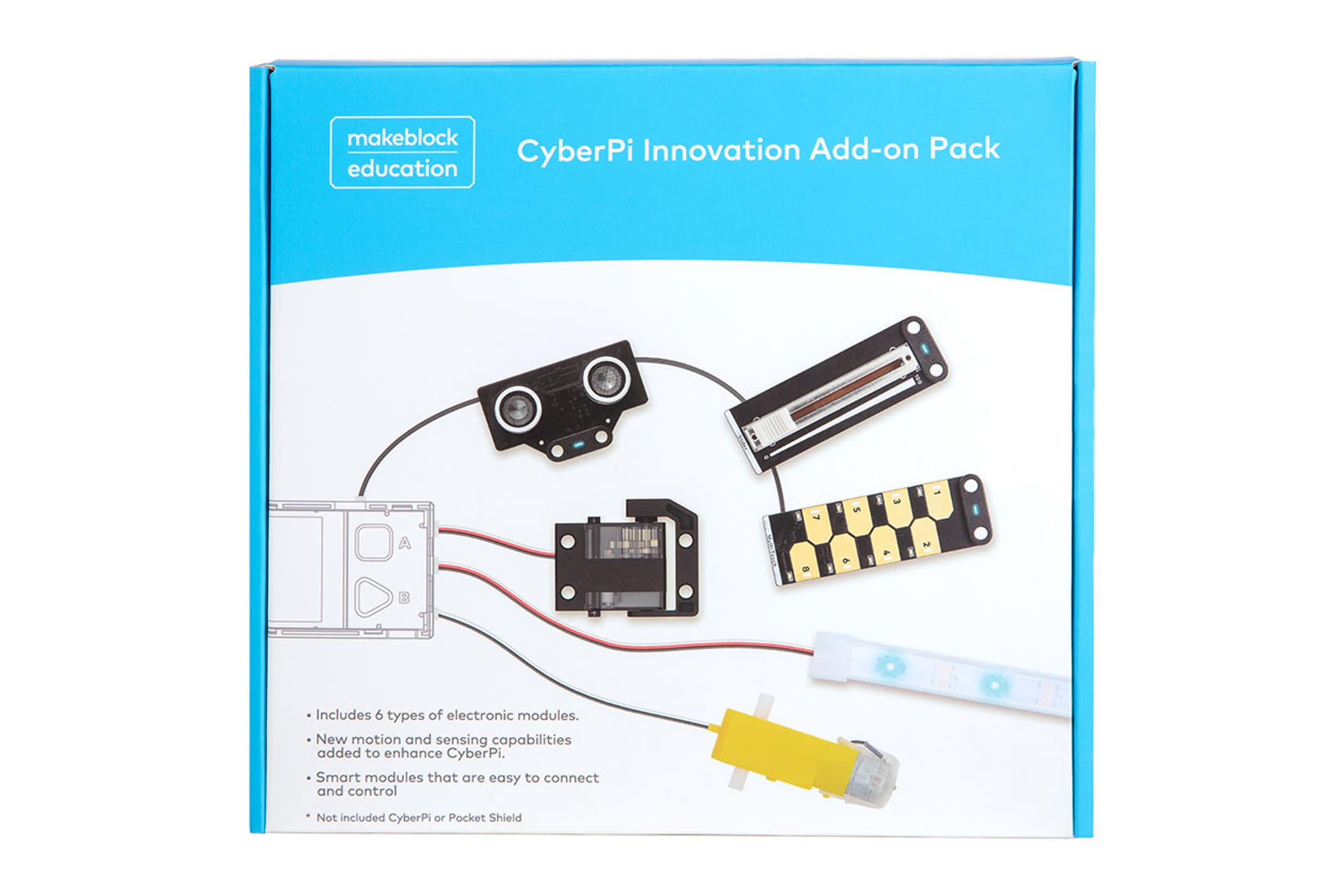 CYBER PI INNOVATION ADD-ON PACK (MAKEBLOCK) — Robotics & STEM Educational Kit by BDS Education